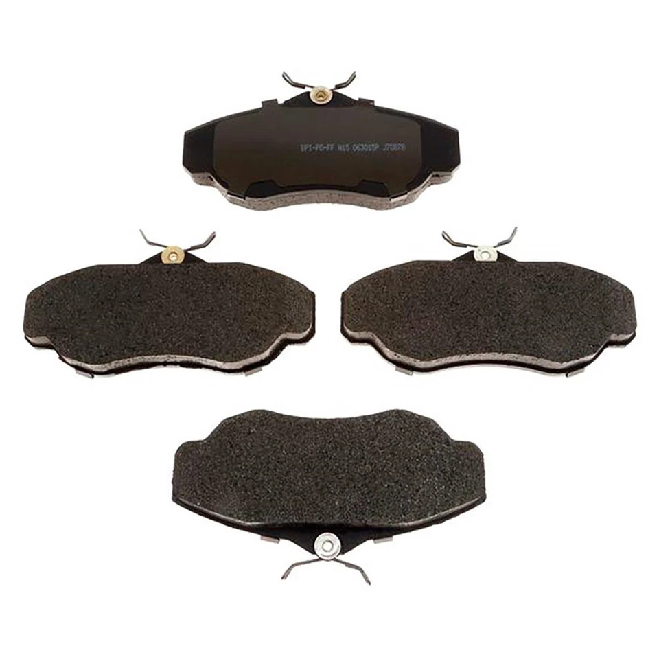 Kit dianteiro rotores de freio + conjunto de pastilhas metálicas para 1995-2002 Land Rover Range Rover - Imagem 2 de 4