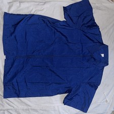 Betty Dain Nylon Barber Jacket 894-2XRYL Royal Blue
