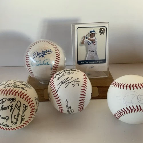 1980’S LOS ANGELES DODGERS / ANGELS / AUTOGRAPHED BASEBALLS / LOT!