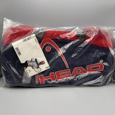 NOS Vintage HEAD Club Sport Tennis Bag 283610-11 Large Racquet Duffel w/ Tags