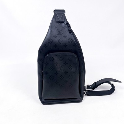 Louis Vuitton Duo Slingbag Herren, Schwarz, Monogram Midnight