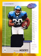 2002 Donruss Football #119 Maurice Morris RC (Seahawks) Freshman Fabric /800