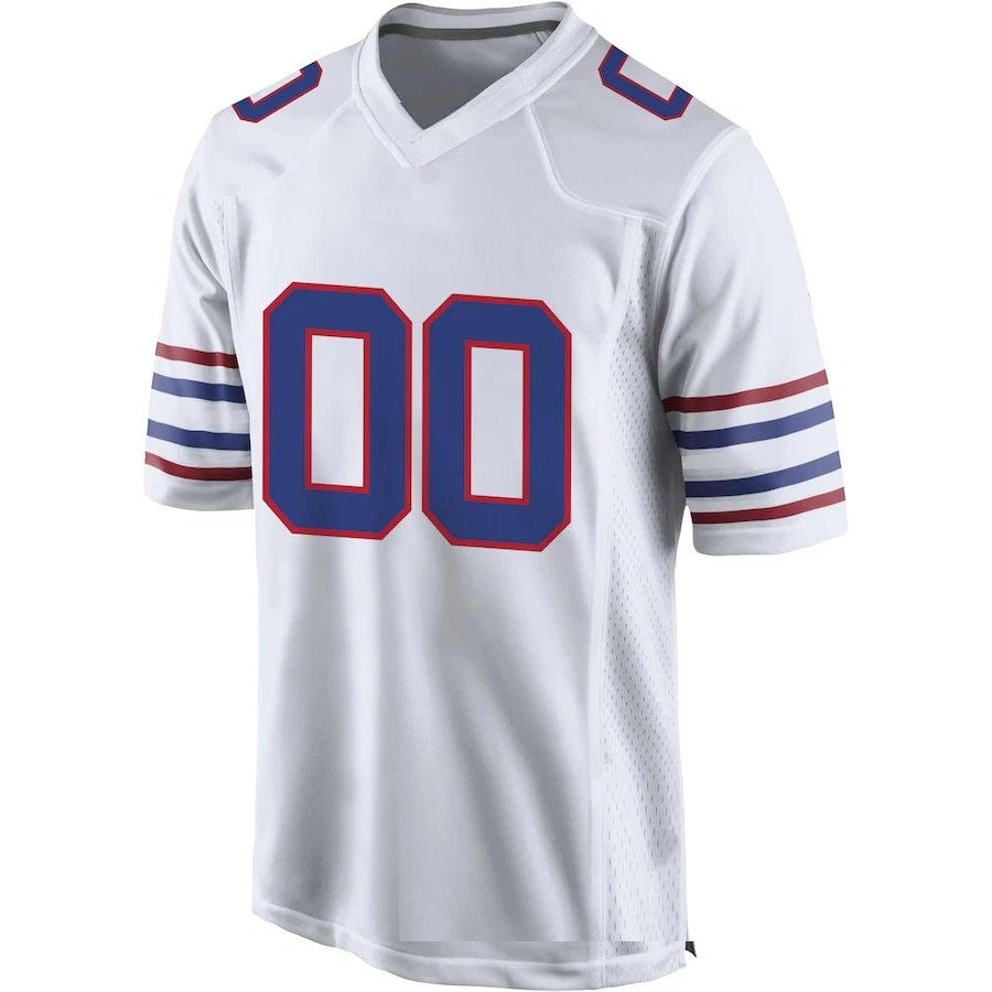 Men's BUF Buffalo Football Jersey Custom Name and Number