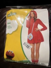 Sesame Street Elmo Adult Plus Dress Costume