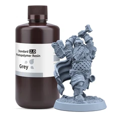 ELEGOO Upgraded Standard 3D Printer Resin, Photopolymer 405Nm UV Curing Resin 2.