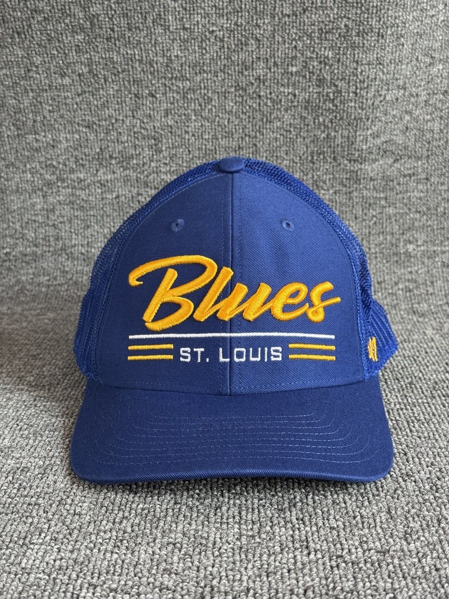 '47 Brand St. Louis Blues Trucker Snapback Blue One Size NHL Hat