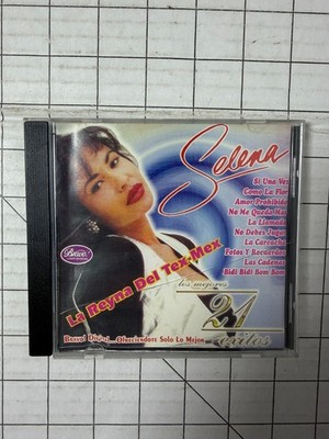 Selena La Reyna Del Tex-Mex Los Mejores 21 Exitos CD Bravo Lider Musical Album