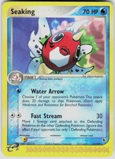 Seaking 21/109 EX Ruby and Sapphire Pokemon on eBay