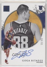 2019-20 Panini Impeccable Rookie Auto 9/99 Goga Bitadze #106 Auto 2r7
