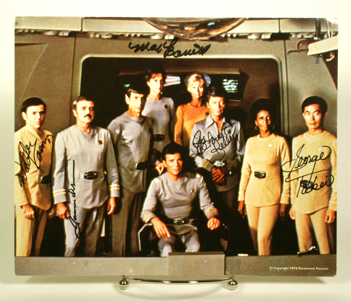 Star Trek The Motion Picture Cast Autographed signed 8x10 photo w/coa 5 ...