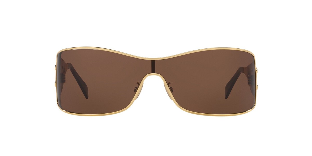 【送料&関税込】Celine Cl40235u 30n Sunglasses - Unisex Celine CL40235U 30N Triomphe Metal Oval Sunglasses Gold