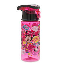 Disney Store Authentic Minnie Mouse Water Bottle - 12 oz - New