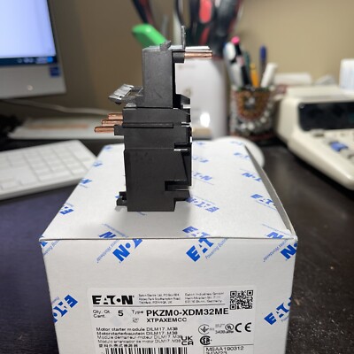 PKZ. Connection. Module. For DIL17-Dilm38. WITH SCREW TERMINALS. PKZM0-XDM32ME