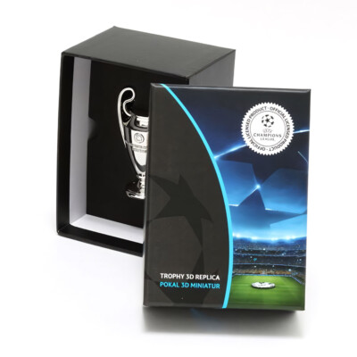 Wisselbeker Eurostars Cup zilver | UEFA Champions League Replica Beker