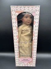 Vintage Indian Collection Porcelain Doll NIB
