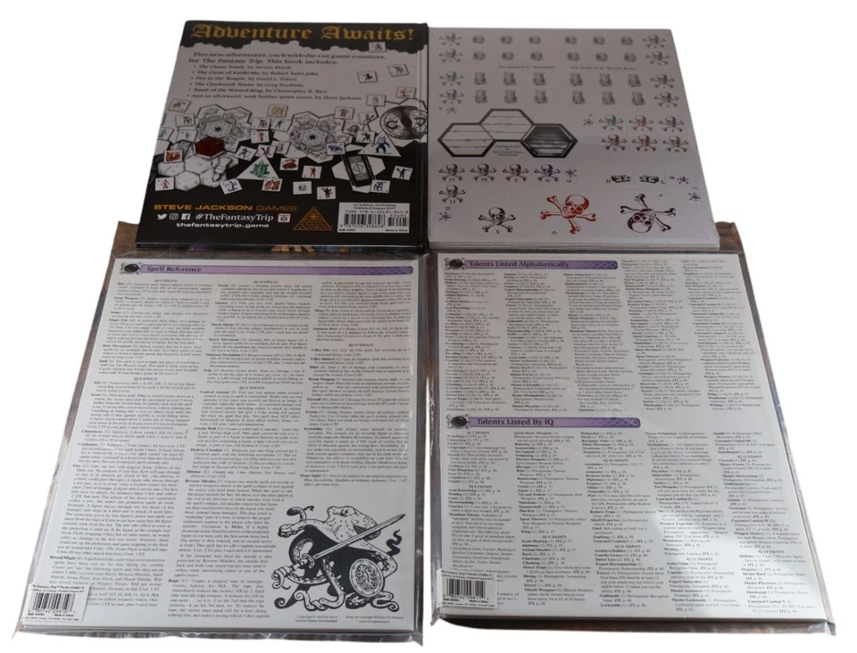 The Fantasy Trip Bundle: Adventures, Hex Maps, Spell Reference + More SJG - Image 4 of 4