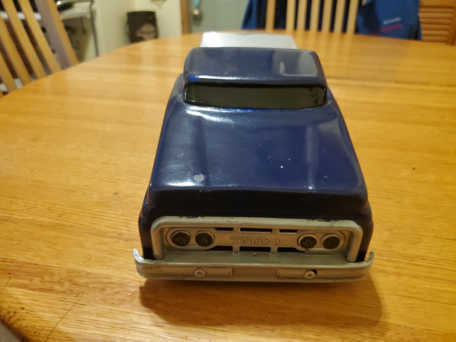 Blue Tonka Stepside Pickup, custom Vintage Pressed Steel Toy Truck #1 ...