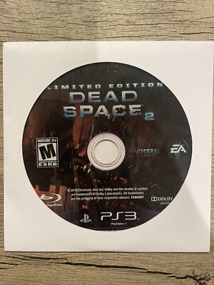 Dead Space 2 - Limited Edition; Loose Disc (Sony PlayStation 3, 2011)