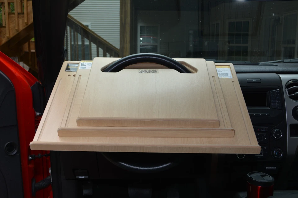 Auto ipad Car laptop tablet Notebook Steering Wheel N Desk vehicle tray stand - Image 4 of 4