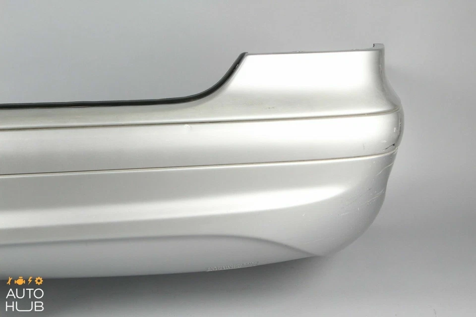98-03 Mercedes W208 CLK55 AMG CLK430 Sport Rear Bumper Cover Assembly Silver OEM - Image 4 of 4
