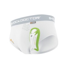 Shock Doctor Boys Core Brief w/ BioFlex Cup Protection, Safety, Sports