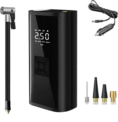 Car Air Tire Pump Inflator Compressor Digital Electric Auto Portable 150PSI 12V