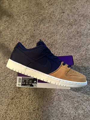 Size 10 - Nike SB Dunk Low Navy Desert Ochre