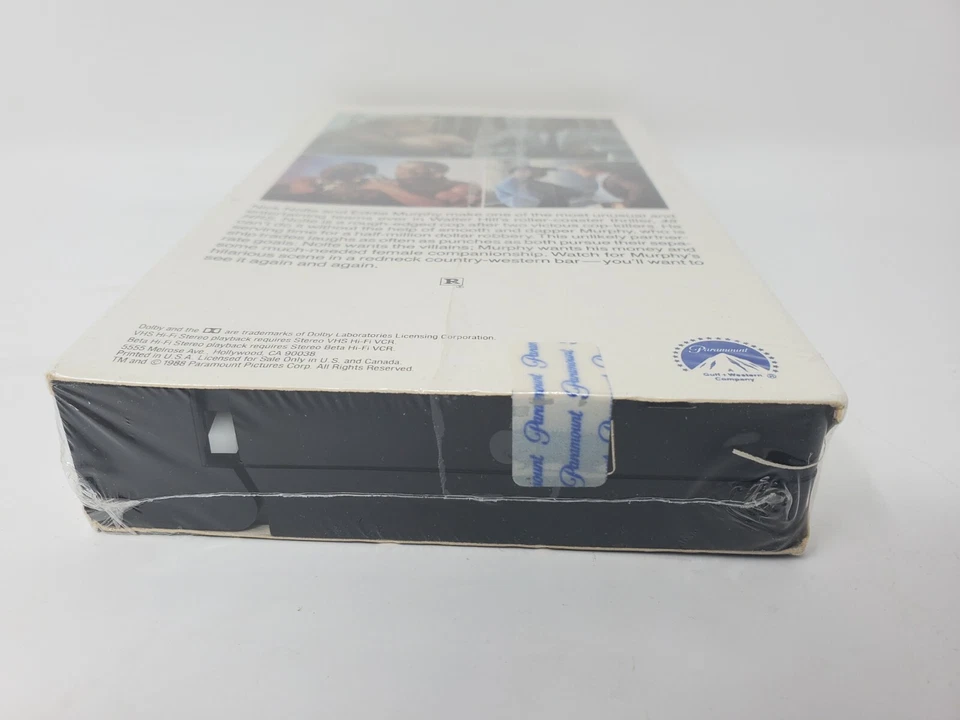 48 HRS. Hours (VHS, 1988) Murphy, Nolte New/Sealed with Paramount Watermarks - Image 4 of 4