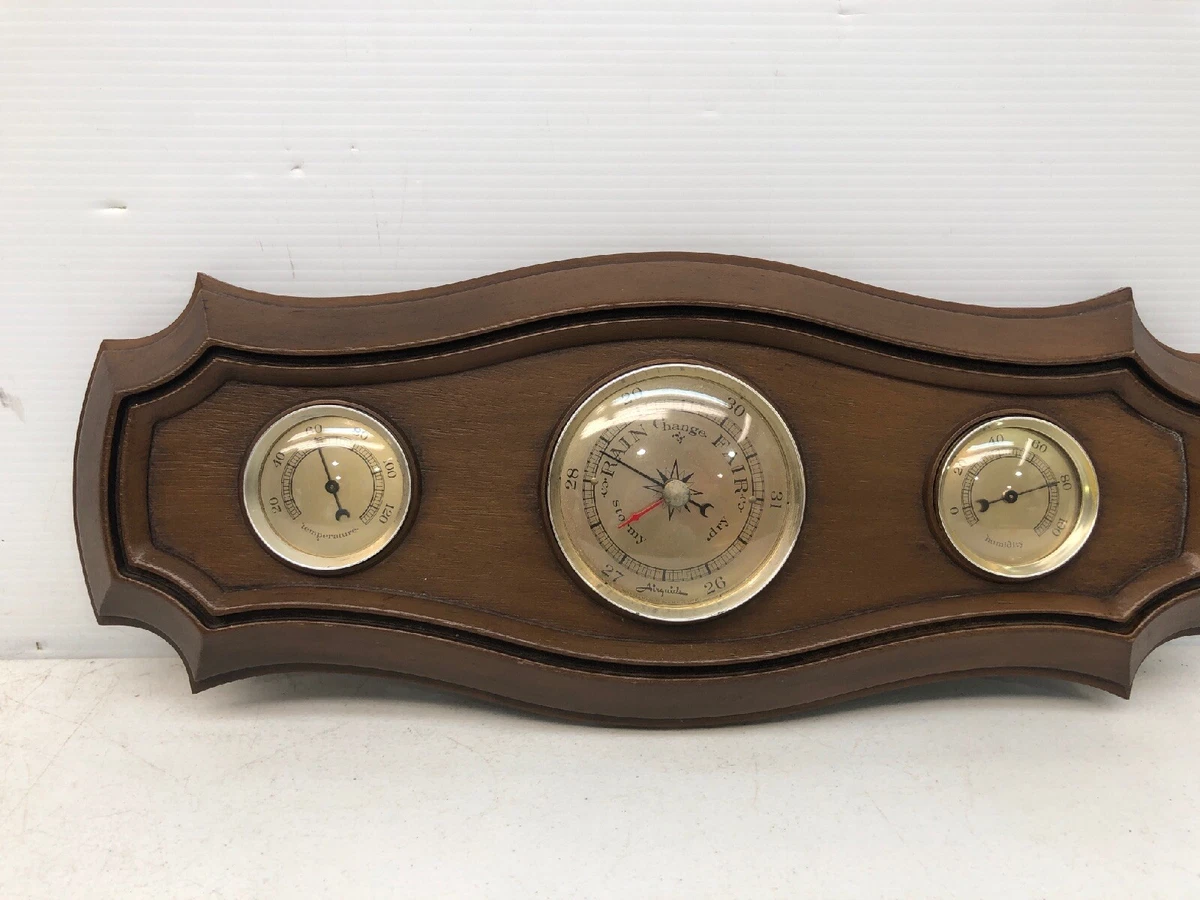Barometer thermometer humidity sale gauge