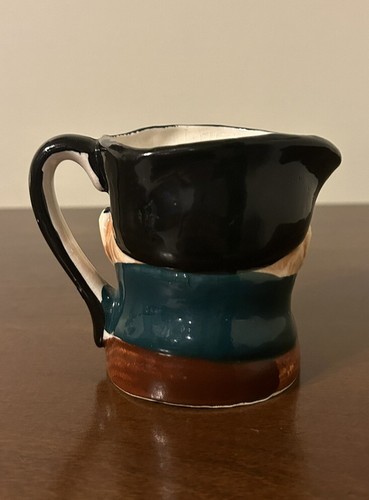 VTG Toby Mug “Old Charley” 3.5” Figural Winking Man Creamer Pitcher Jug Japan - Picture 3 of 9
