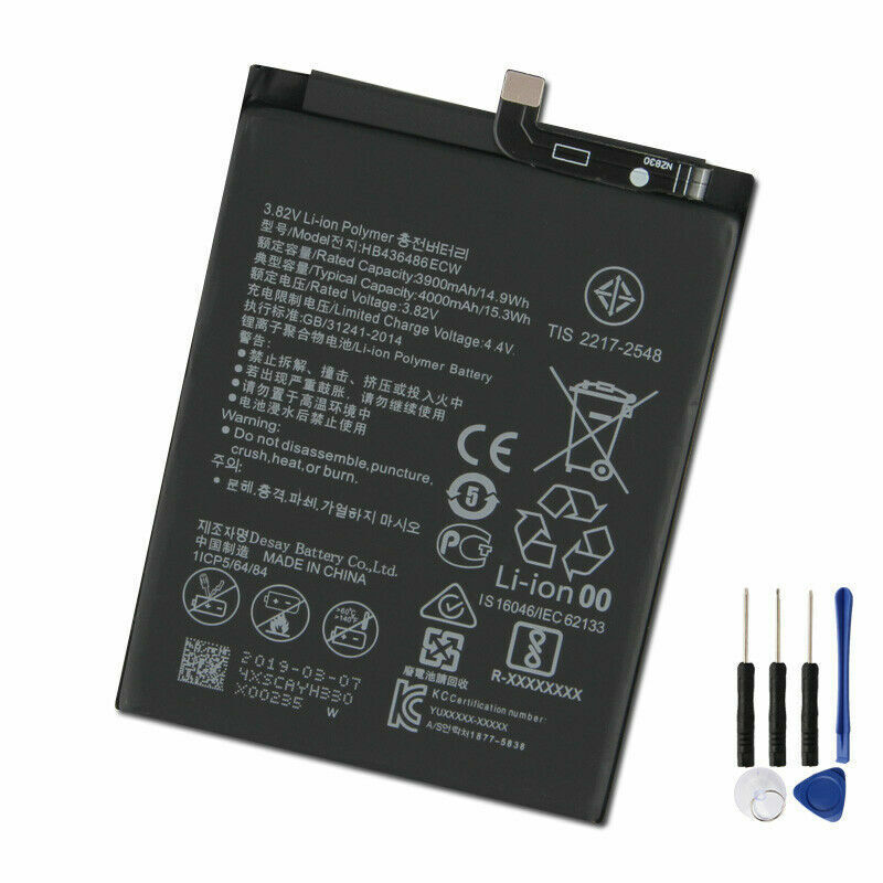 HB436486ECW Battery for Huawei Mate / Pro / Mate 20 / X / P20 Pro eBay