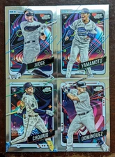 2024 Topps Chrome Cosmic Base Cards #1-200 ~ You Pick ~ Complete Your Set