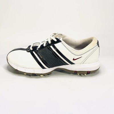 Nike Leather Golf Shoes sz: 10 Nike Golf Shoes Brown & White Leather Mens Size 10 336040  main image 2
