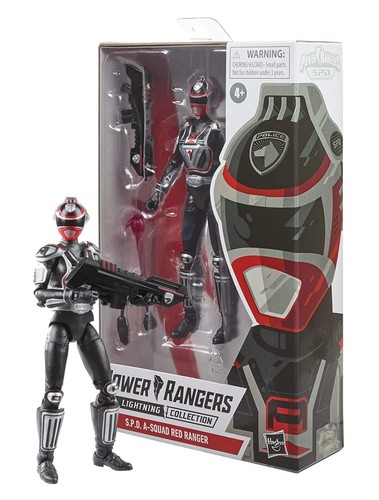 Hasbro Power Rangers Spd Lightning Collection Red Ranger 6 in Action figure for sale online