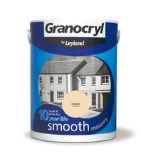 Masonry Paint - Granocryl- Leyland Smooth Masonry Paint. Various Colours