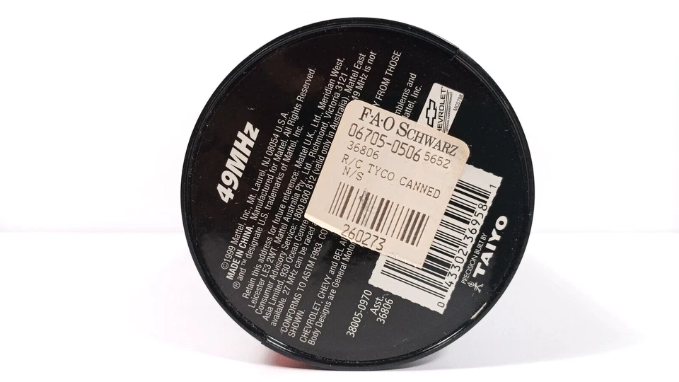 Mattel Wheels Tyco R/C Canned Heat 57 Chevy 1999 Slot Car Foto 4 de 4