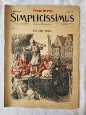 Simplicissimus: Illustrierte Wochenschrift. 1. Jahrgang. Nr. 14-1896 Der echte H