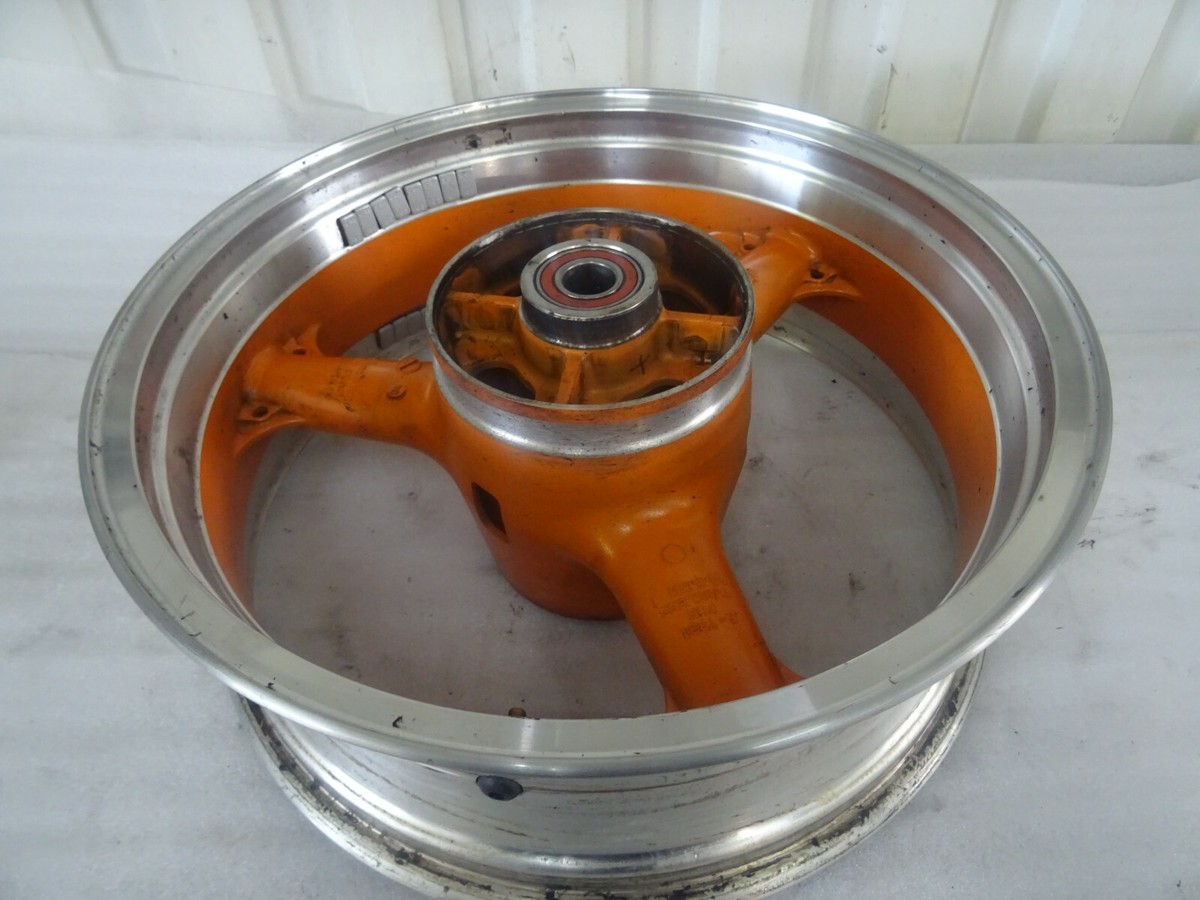 E. Kawasaki Z 1000 ZRT00A Rear Wheel Rim 6.00x17 Inch Orange | eBay