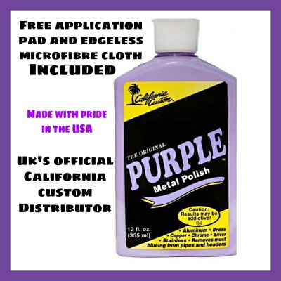 California Custom Purple Metallpolitur/Versiegelung extremer Glanz extremer Schutz