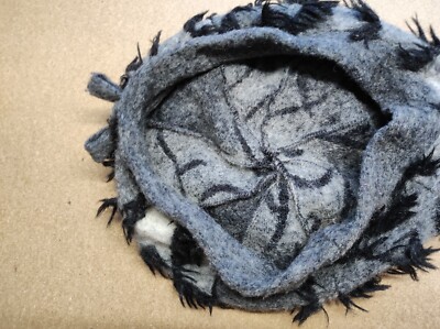 Platania Italy Womens Beret Hat One Size Wool Fleece Warm  display picture 3