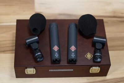 Neumann KM184 Mic Microphone Matched Stereo Pair SKM184 KM184MT Set( 2 Pack)