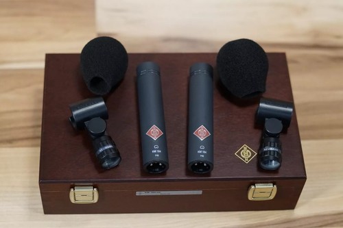 Neumann KM184 Mic Microphone Matched Stereo Pair SKM184 KM184MT Set( 2 Pack)