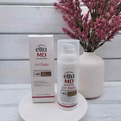#ad #ad Elta MD Tinted UV Daily Broad Spectrum SPF 40 Face Sunscreen 1.7oz EXP 2027 $27.98