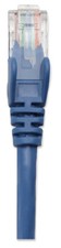 Intellinet 342605 Cat-6 UTP Patch Cable 10ft Blue Network Cable RJ45 100 Copper