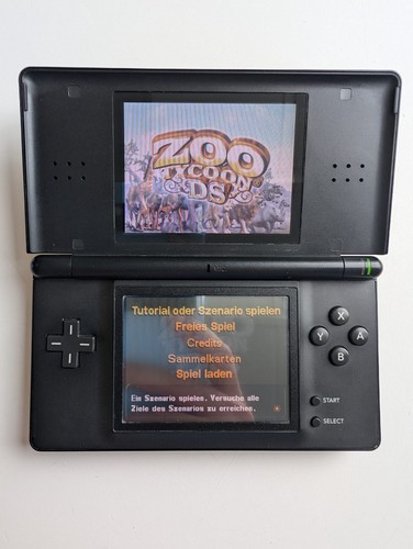Nintendo DS Lite schwarz Konsole in OVP + 6 DS Spiele (World Of Zoo, Die Sims..) - Bild 19 von 24