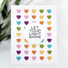 Love Heart Frame Metal Cutting Dies Scrapbooking Paper Card Embossing Stencils