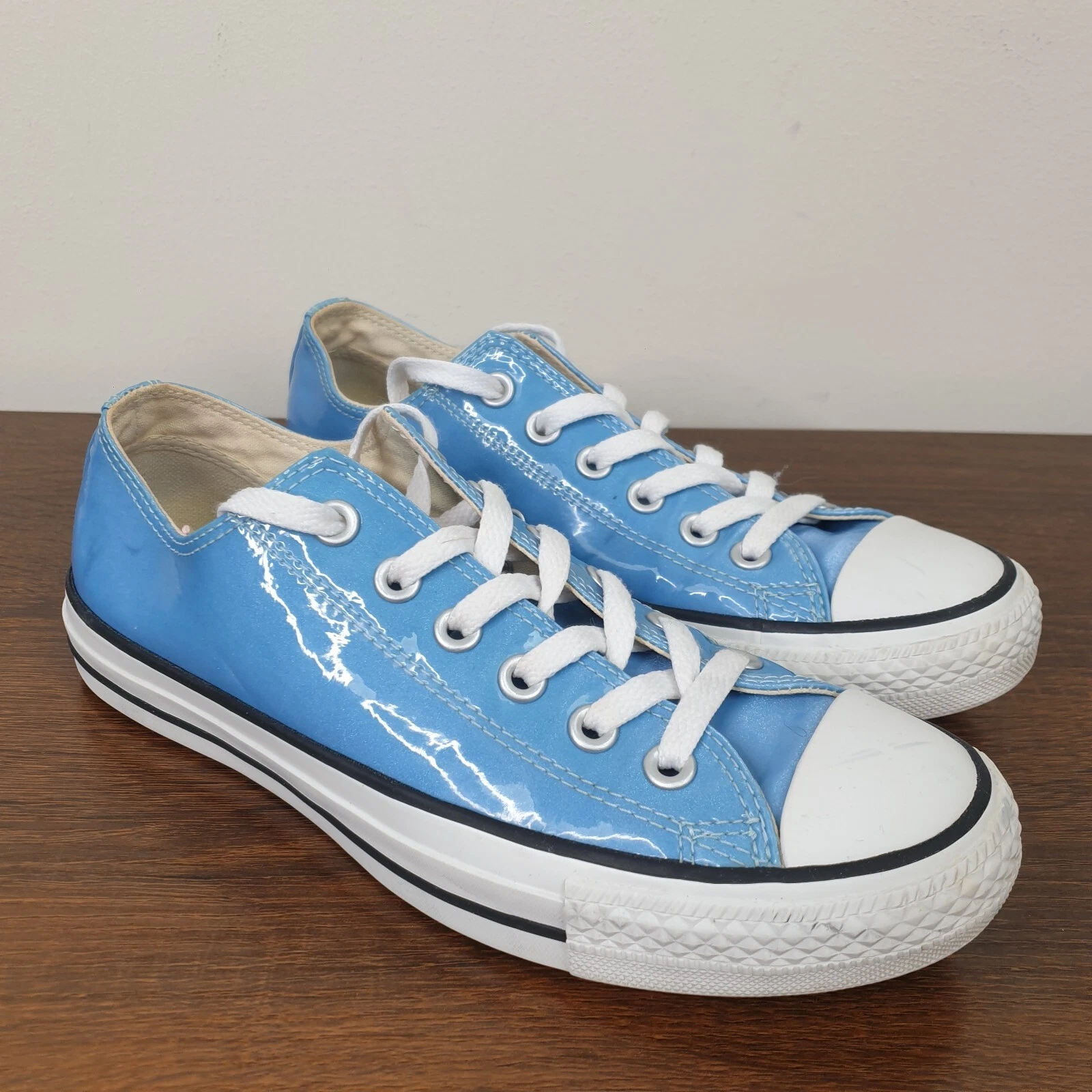 Converse All Star scarpe da ginnastica basse donna UK 5 blu sneakers EU 37 5