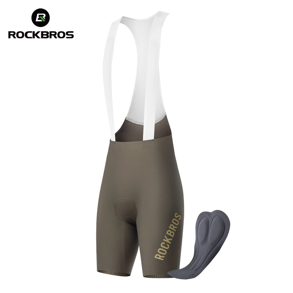 ROCKBROS Seamless Bib Shorts With 3D Padded Breathable Non-slip Cycling Clothing