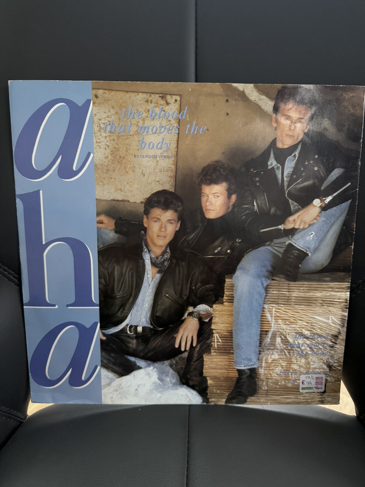 a-ha ‎– The Blood That Moves The Body UK 7 inch Vinyl