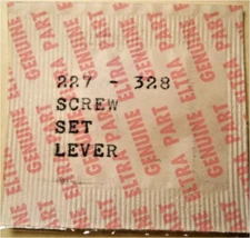 Elgin 328 - Part #227 - Setting Lever Screw - Factory Replacement / Repair